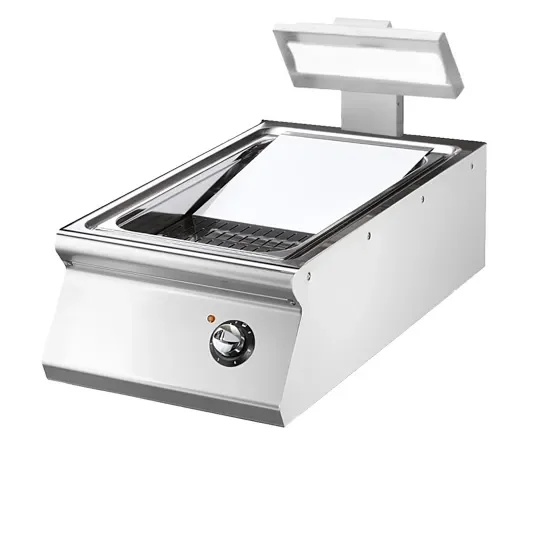 Haute Qualité Chauffe-frites électrique inox à poser avec puissance 1 kw et monophasé