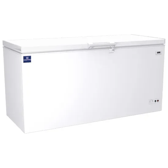 Dernier Modèle Congélateur bahut blanc couvercle plein - température -24 °c et capacité 459 l