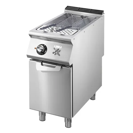Offre Du Jour Cuiseur à pâtes électrique inox sur armoire - capacité 40 l puissance 7,6 kw