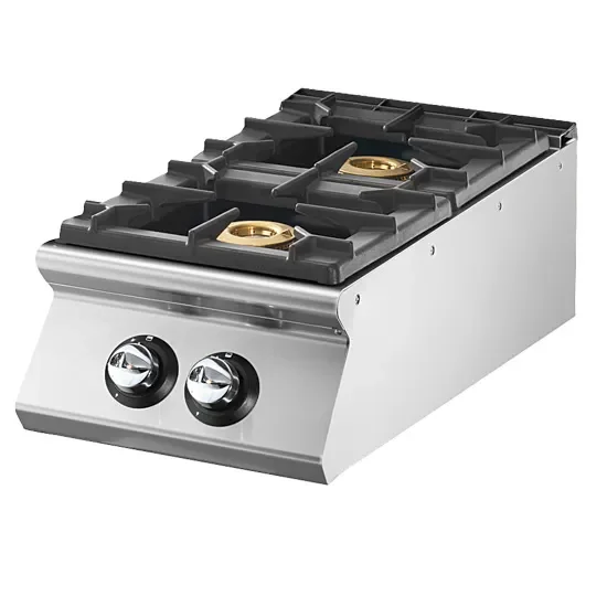 Offre Spéciale Cuisinière gaz à poser 2 brûleurs - puissance 9,2 kw - 400 x 730 x 250 mm