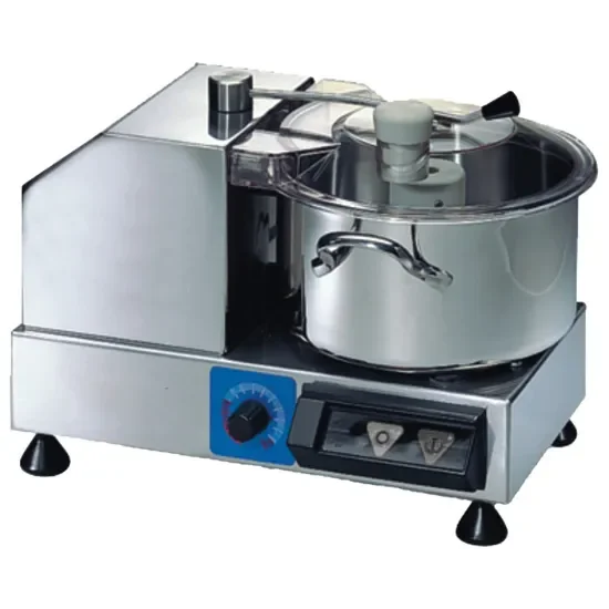 Cutter de table avec variateur de vitesse cuve 3,3 litres - 305 x 365 x 255 mm Certifié