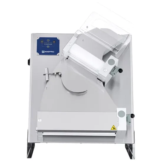 Expédié Aujourd’hui Façonneuse à pizza 2 rouleaux inox monophasé diamètre 260-400 mm