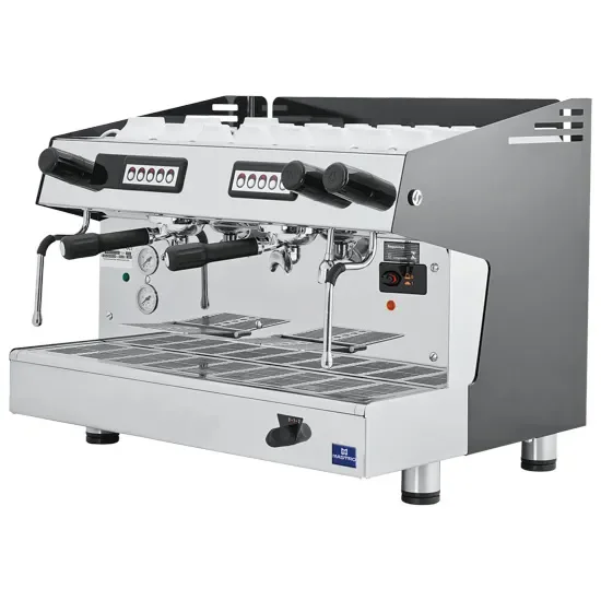 Machine à café expresso automatique 2 groupes - avec chaudière 11 l Prix Cassé