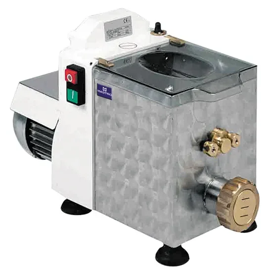 Acheter En Ligne Machine à pâtes fraîches électrique monophasé - avec capacité 1,5 kg 5 kg/h