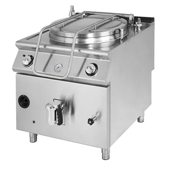 Marmite gaz chauffe indirecte avec capacité 50 l et puissance 10,5 kw Quantité Limitée