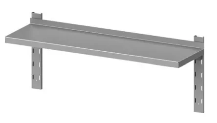 Vente Flash Étagère murale inox réglable simple 1300x300x400