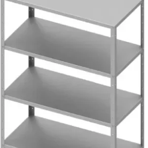 Acheter Direct Étagère lisses 900x400x1800 à monter inox tablettes