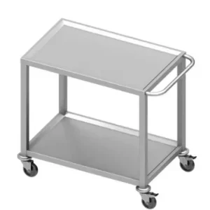 Vente Flash Chariot inox à 2 niveaux 1200x500x900