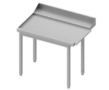 Table de sortie inoxà gauche sans étagère pour lave-vaisselle stalgast 1300x750x880 à monter Soldes