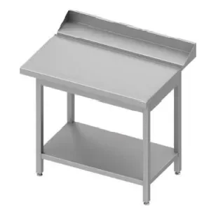 Table de sortie inoxà droite avec étagère pour lave-vaisselle stalgast 800x750x880 à monter Paiement Sécurisé