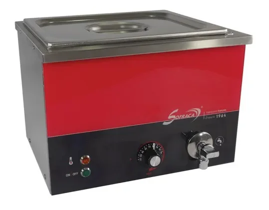 Bain-marie professionnel 9 l piccolo gamme tradition 365x270x300 mm Retour Gratuit
