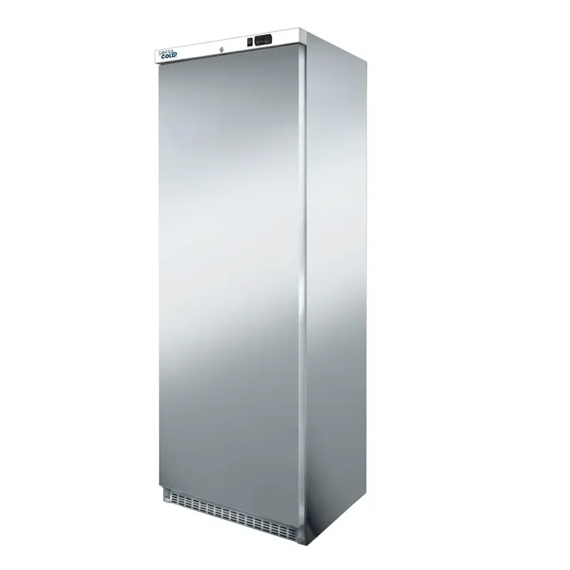 Armoire réfrigérée professionnelle positive inox 1 porte pleine 400 litres gaz r600a Remise