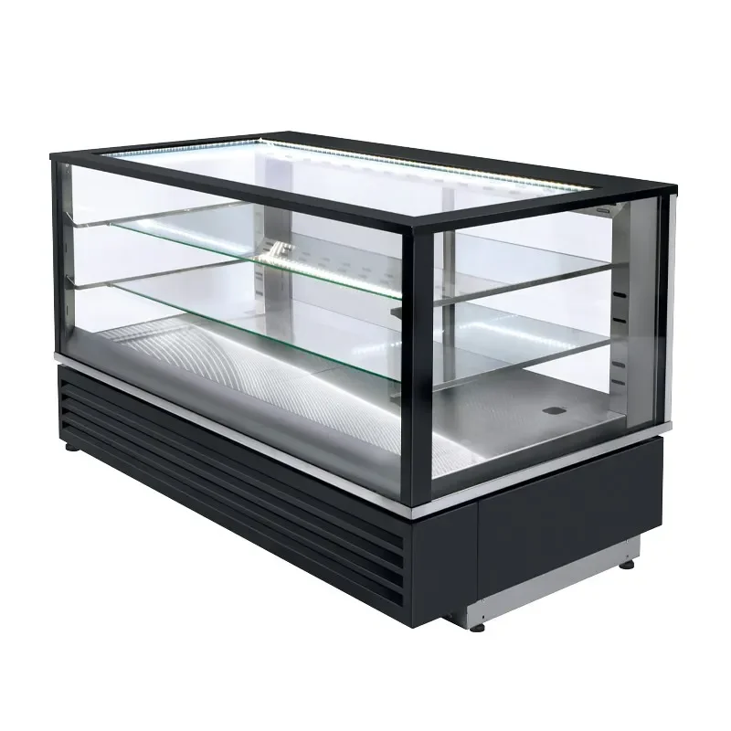 Dernier Modèle Vitrine chauffante professionnelle ventilée panoramique 785x675x720 mm