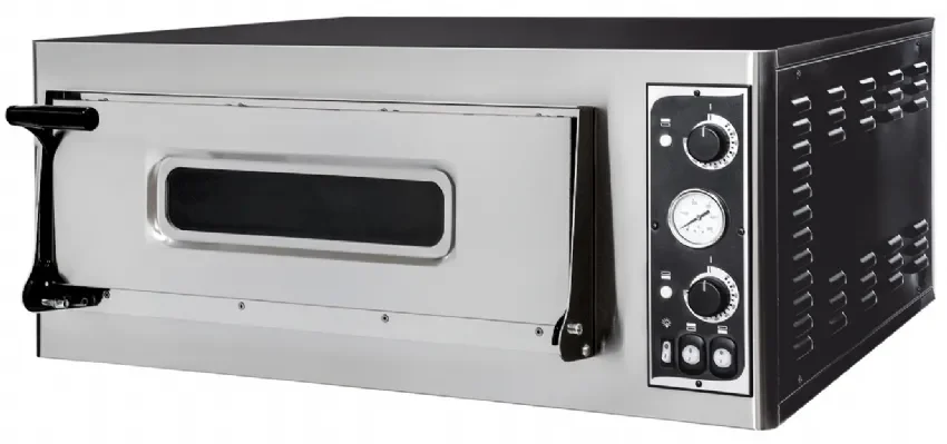 Four à pizza professionnel triphasé basic 4 - 1 chambre Haute Qualité