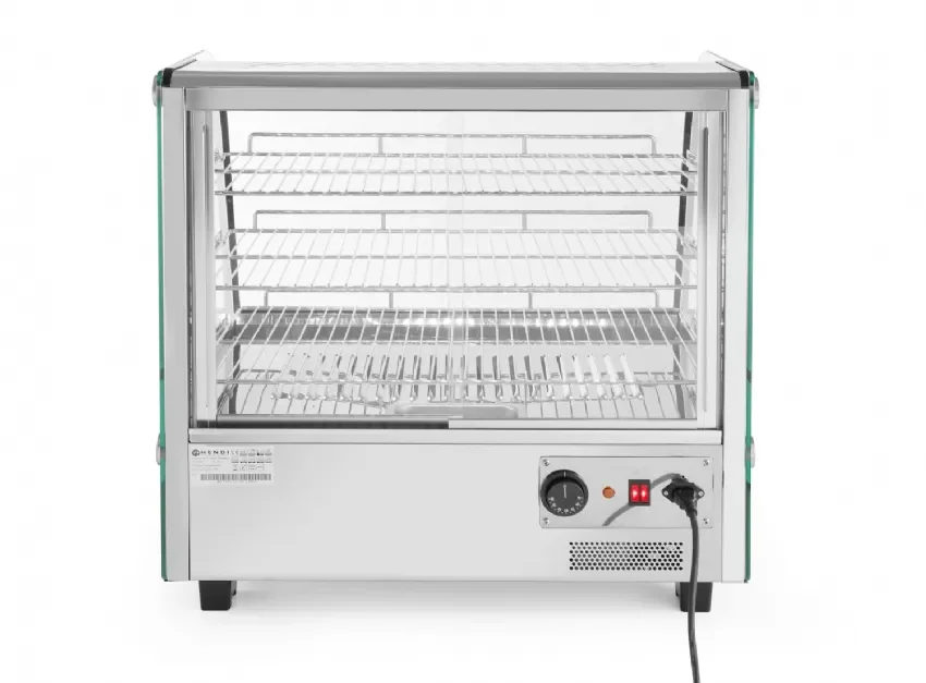 Vitrine de table chauffante professionnelle trois niveaux 160 litres Vente Flash