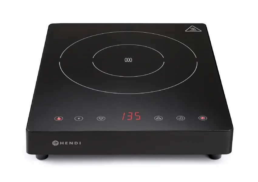 Expédié Aujourd’hui Plaque de cuisson noire professionnelle à induction oblique black line 2000 w