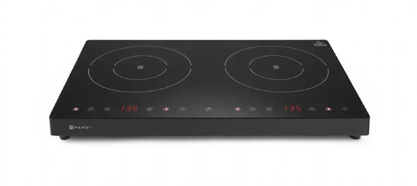 Plaque de cuisson noire professionnelle à induction oblique double black line 3500 w Offre Spéciale