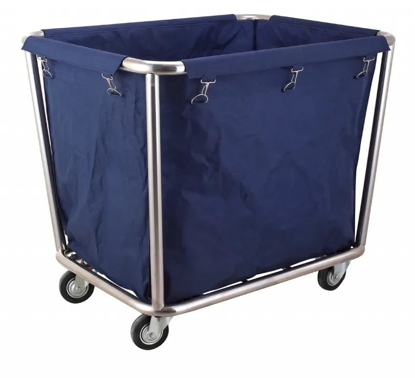 Prix Cassé Chariot à linge en inox 900x650x850 mm