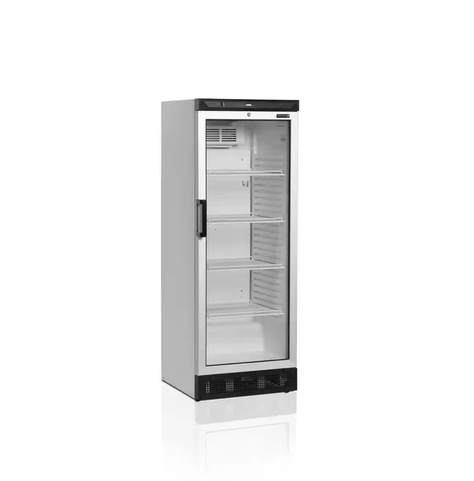 Prix Promo Réfrigérateur à boissons 290 litres extérieur blanc porte aluminium
