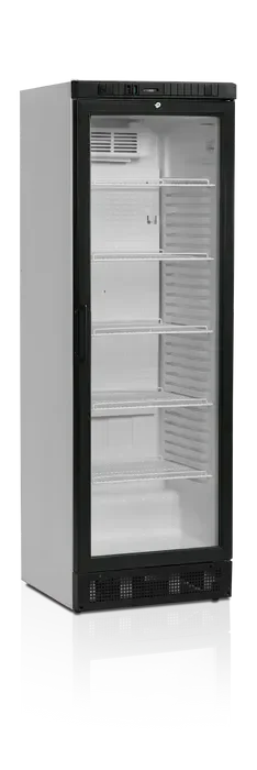 Réfrigérateur boissons 372 litres extérieur blanc porte aluminium noir Affaire À Saisir