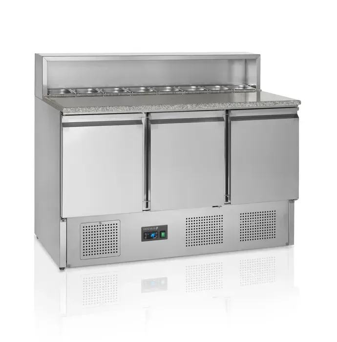 Achat Immédiat Comptoir pizza gn1/1 saladette premium inox 304