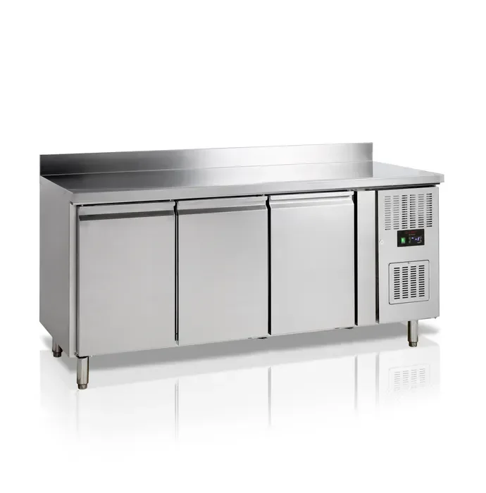 Timbre réfrigérée 3 portes avec dosseret 417 litres Promotion