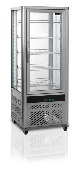 Produit De Marque Comptoir réfrigéré 4 faces vitrés ventilé 468 litres