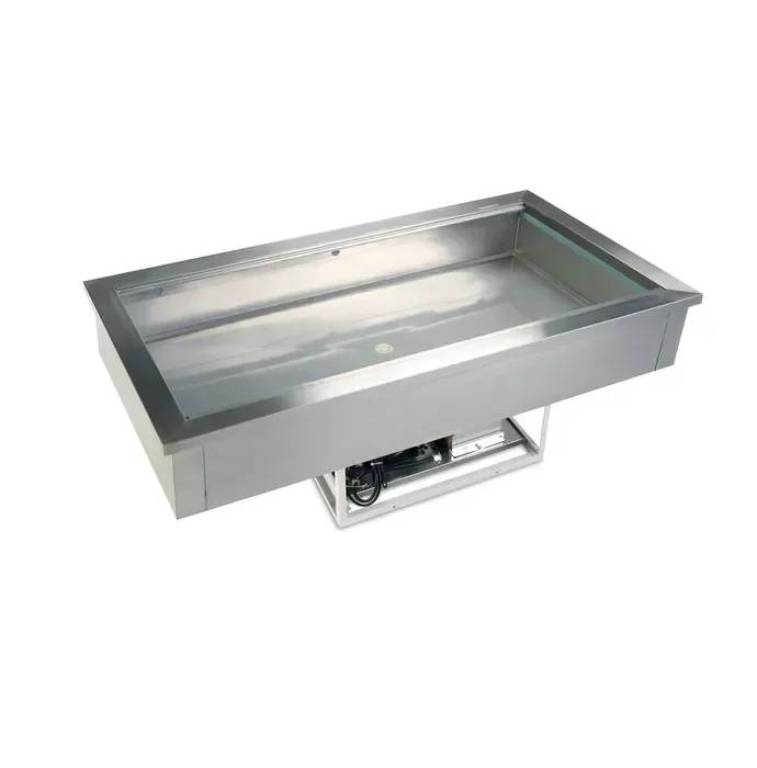 Pas Cher Cuve de refroidissement 4 gn1/1 1436 x 678 x 536 mm encastrable 139 litres