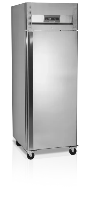 Offre Exclusive Réfrigérateur vertical 466 litres inox avec porte pleine