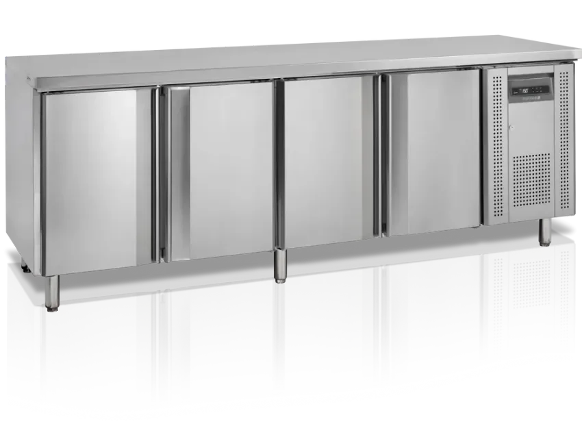 Petit Prix Timbre desserte négative 4 portes centrale 480 litres inox 304