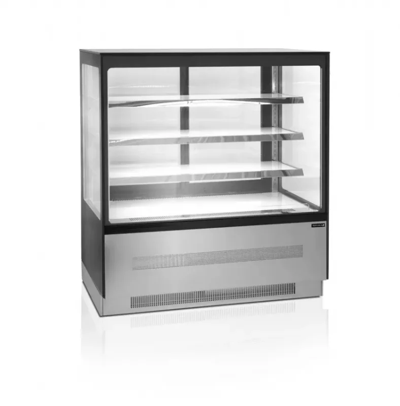 Comptoir réfrigéré panoramique service arrière 90 cm - 390 litres Top Vente
