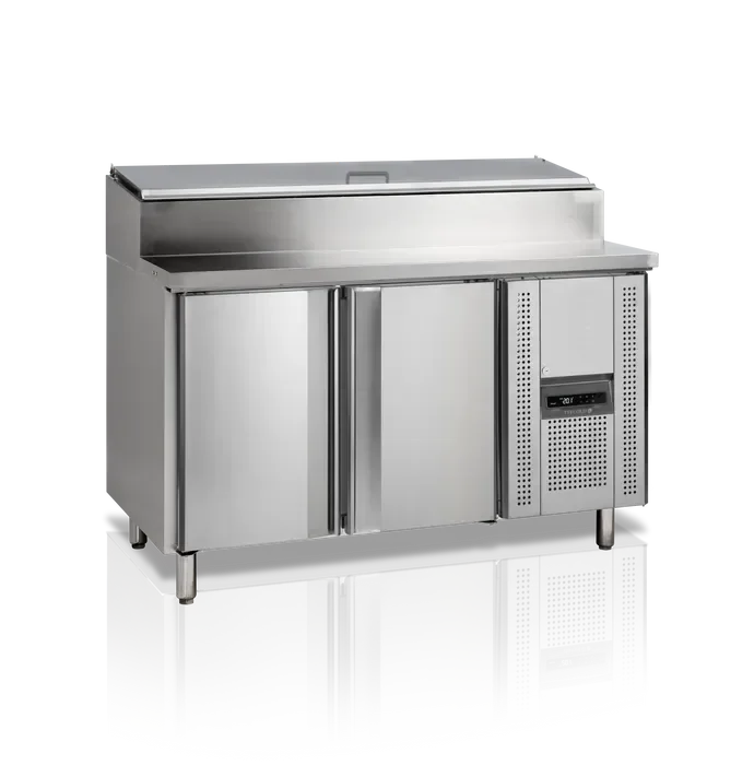 Affaire À Saisir Comptoir de préparation de sandwich 2 portes profondeur 700 320 litres premium inox 304