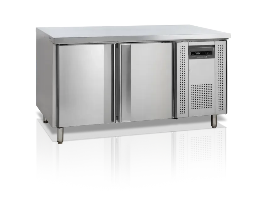 Vente Flash Comptoir de boulangerie inox avec tour pâtissier pour plaques 600x400 mm - 390 litres