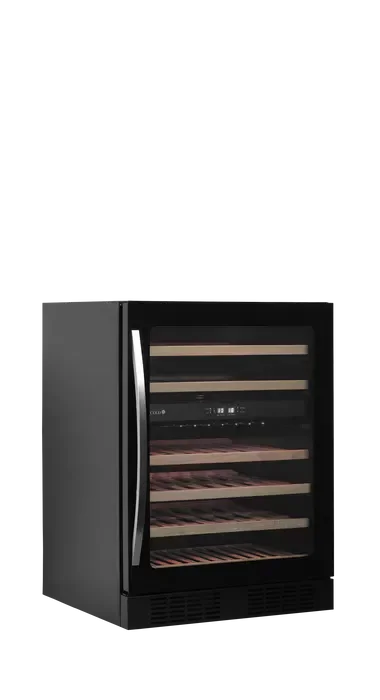 Cave à vin 2 zone de températures noir 155 litres gamme premiumdesign élégant sans cadre Jusqu’à Épuisement Des Stocks