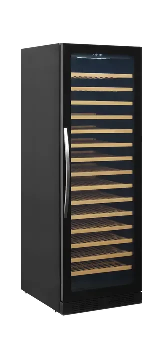 Cave à vin 1 zone de températures noir 426 litres gamme premiumdesign élégant sans cadre Réduction