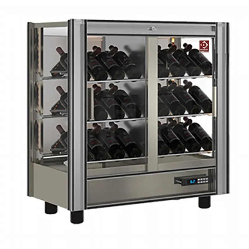 Vitrine à vins réfrigérée modulable 216 l positive Vente Directe