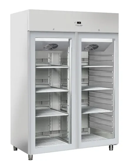 Armoire réfrigérée positive professionnelle deux portes vitrées 1255 litres gaz r290 Affaire À Saisir