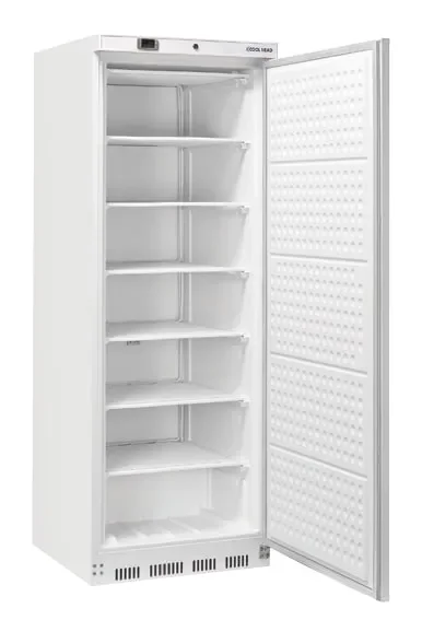 Quantité Limitée Armoire congélateur professionnel blanc 1 porte pleine 400 litres gaz r290