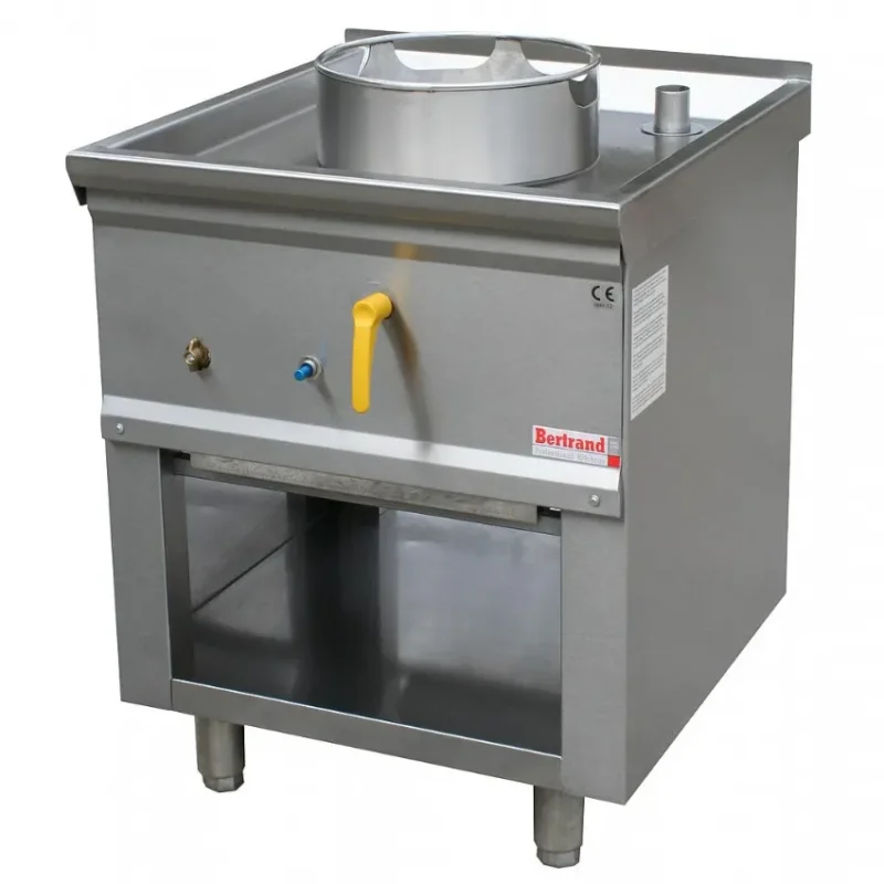 Fourneau professionnel gaz wok 1 brûleur Meilleure Vente