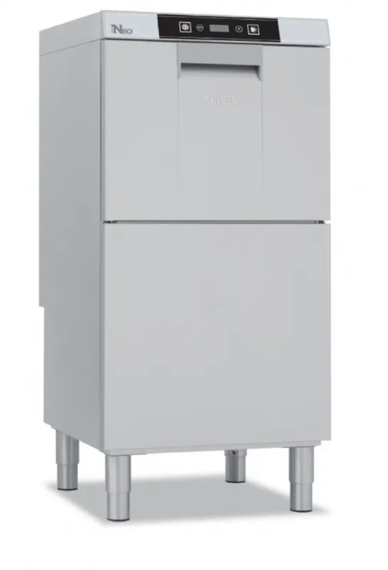 Lave-vaisselle professionnel frontale surrelevé 15 litres panier 500 x 500 mm sans adoucisseur Promotion Saisonnière
