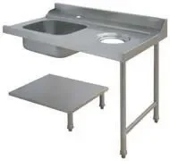 Table à capot panier 500 x 500 ou 600 x 500 avec bac pour machines Prix Réduit