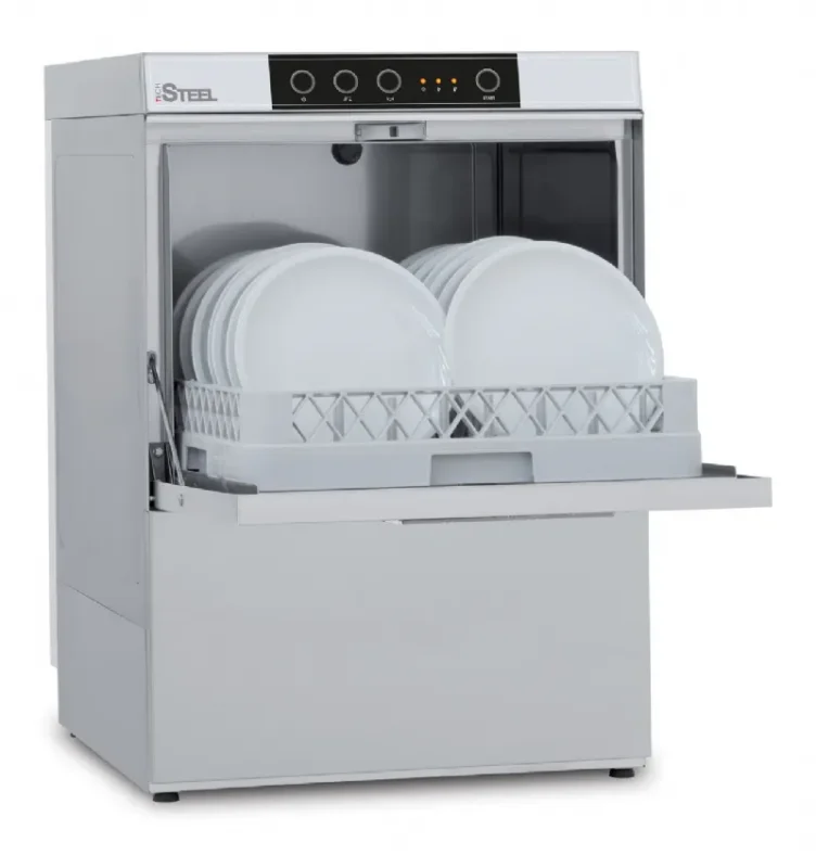 Lave-vaisselle professionnel avec adoucisseur panier 500 x 500 mm Soldes