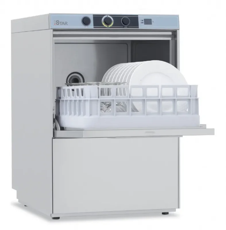 Lave-verres - 8 litres panier 400 x 400 mm avec adoucisseur professionnel Livraison Express