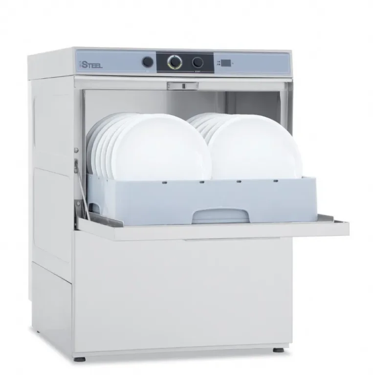 Lave-verres professionnel - 14 litres panier 450 x 450 mm avec adoucisseur Livraison Gratuite