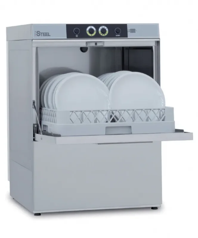 Commander Maintenant Lave-vaisselle professionnel - 20 litres panier 500 x 500 mm avec pompe de vidange