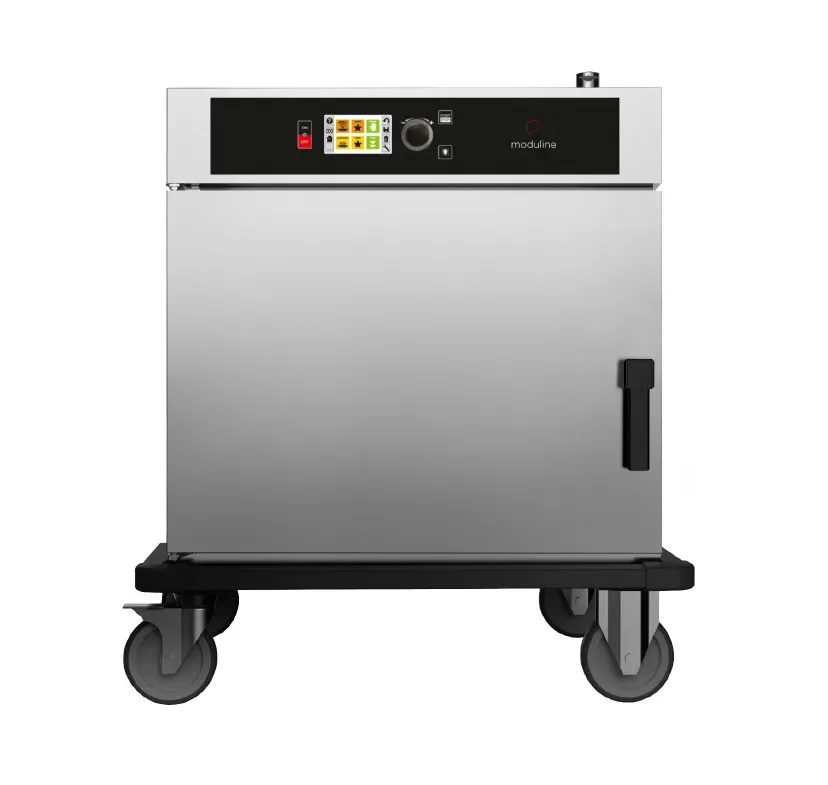 Pas Cher Chariot de remise en température et maintient au chaud - 6 niveaux - gn 1/1 ou 600 x 400 electromécanique avec humidificateur et affichage digital