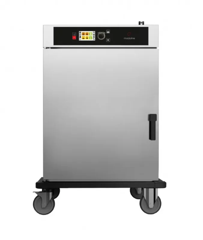 Chariot de remise en température et maintient au chaud - 10 niveaux - gn 1/1 ou 600 x 400 electromécanique avec humidificateur et affichage digital Must-Have
