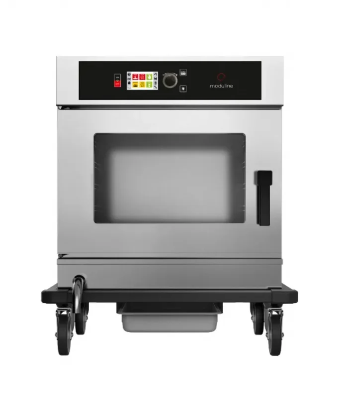 Four statique pour cuisson lente avec sonde à cœur capacitégn 2/1 : 5 - commande écran tactile avec programmateur Achat Immédiat