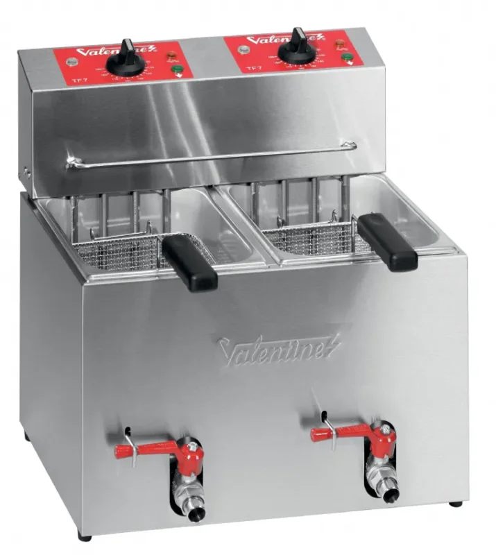 Friteuse électrique de table - 2 x 5 litres Livraison Gratuite