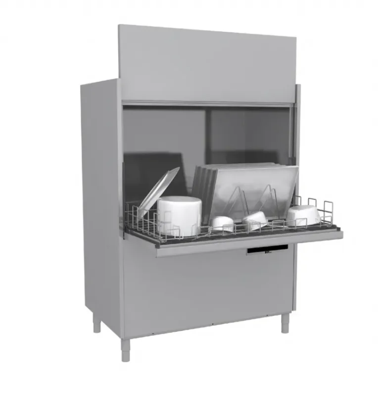 Meilleur Prix Lave-batterie avec condenseur de buée - 131 litres - panier 1320 x 700 mm